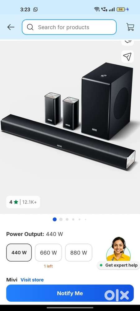 Mivi s440 brand new