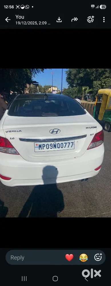 Hyundai Verna Sx 2012