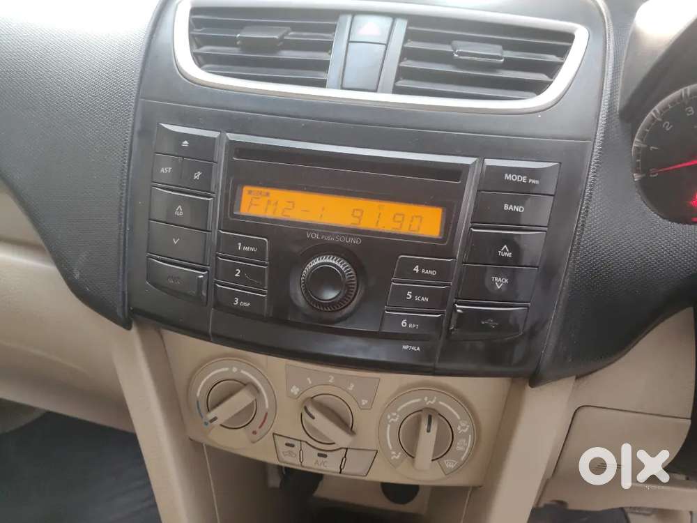 White Brand New Maruti Suzuki Dzire 2013