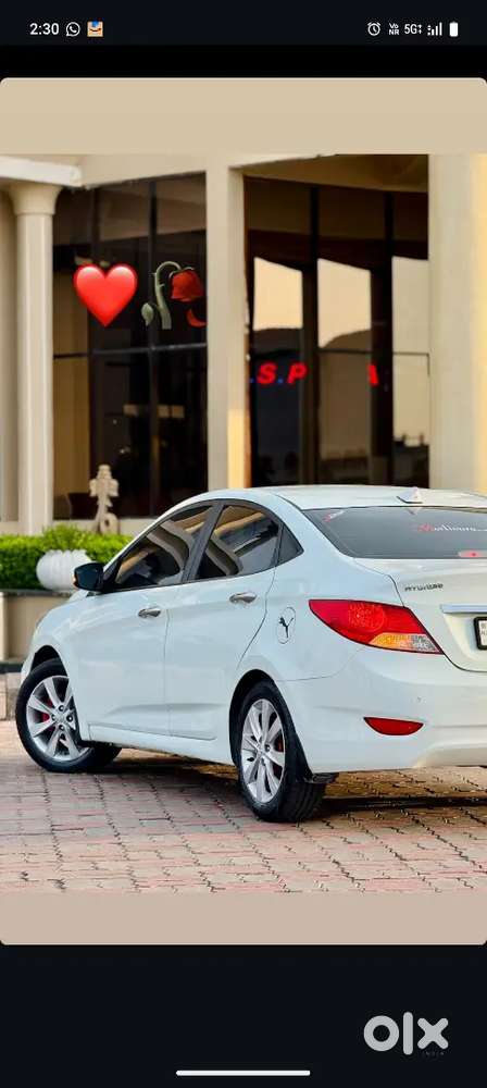 Hyundai Verna 1.6 Vtvt Sx 2012