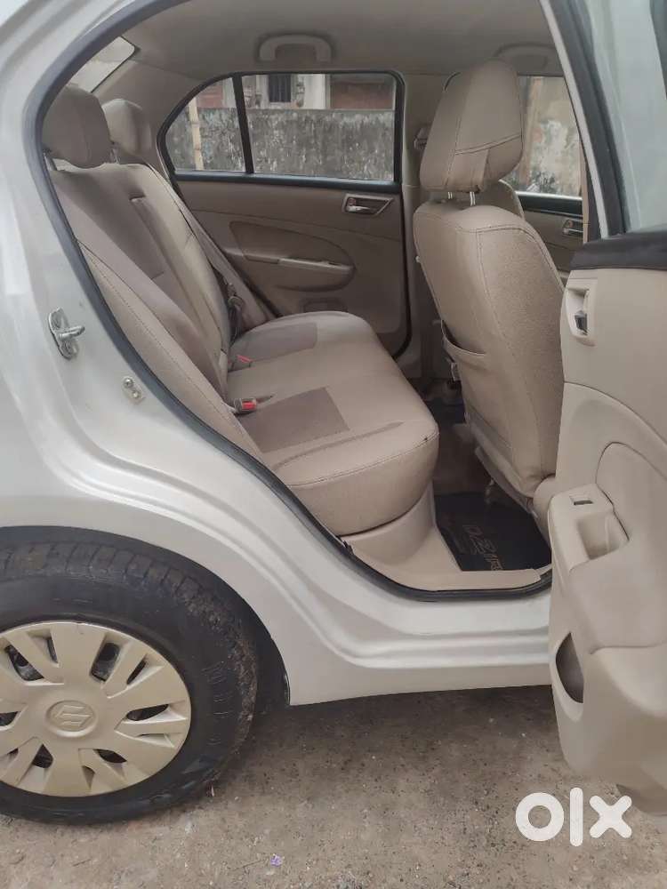 White Brand New Maruti Suzuki Dzire 2013