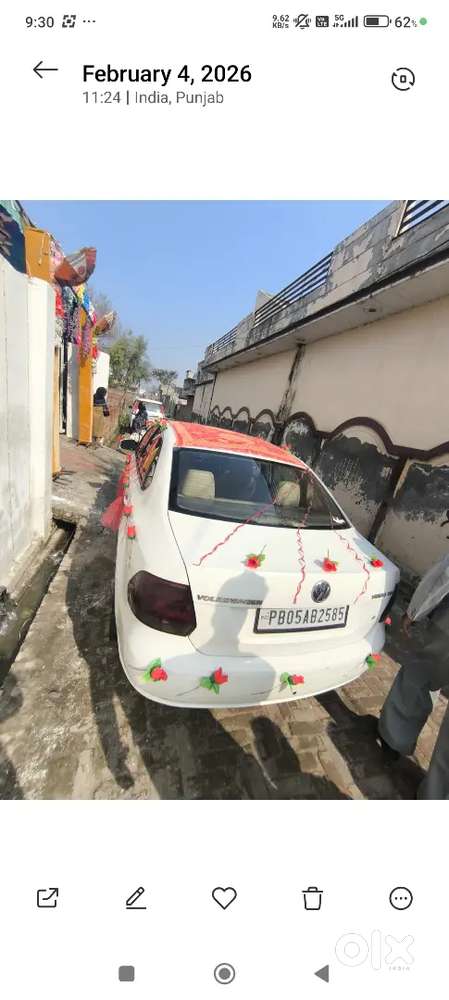 Volkswagen Vento Diesel 95000 Km Driven