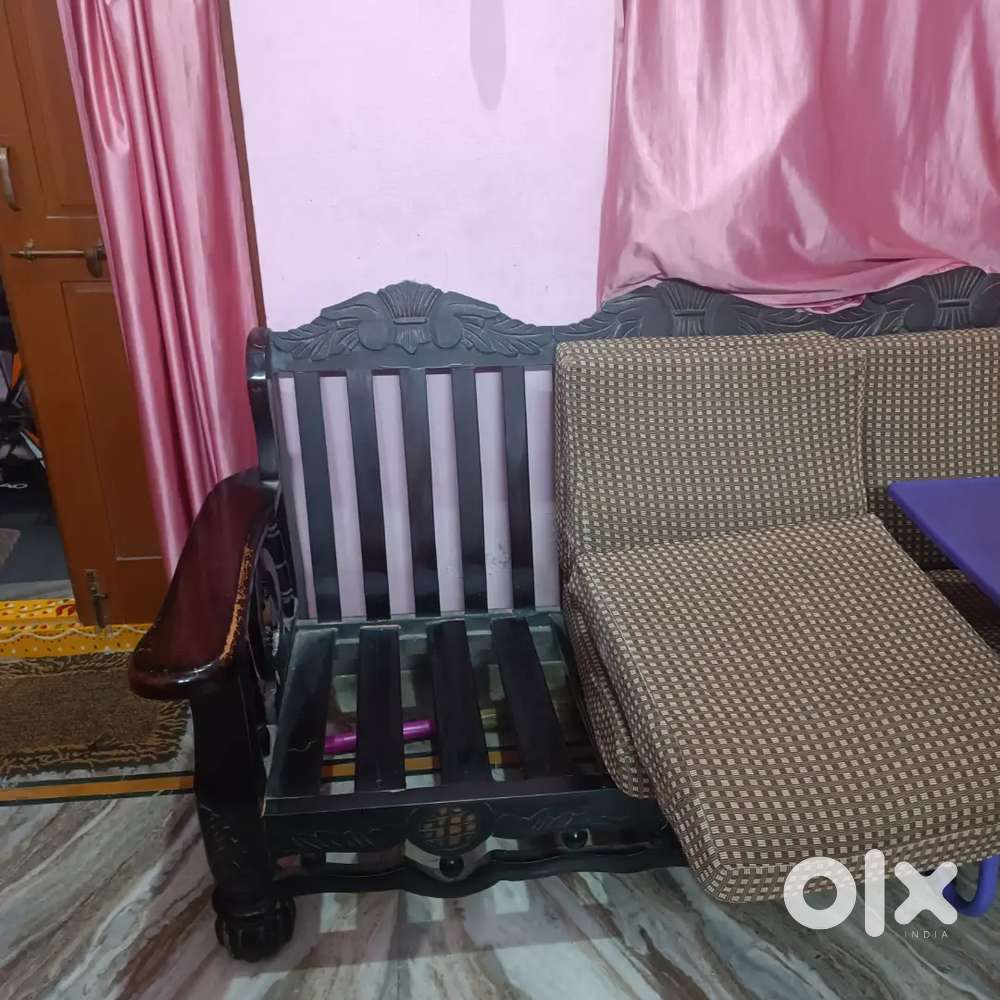 Teakwood sofa set