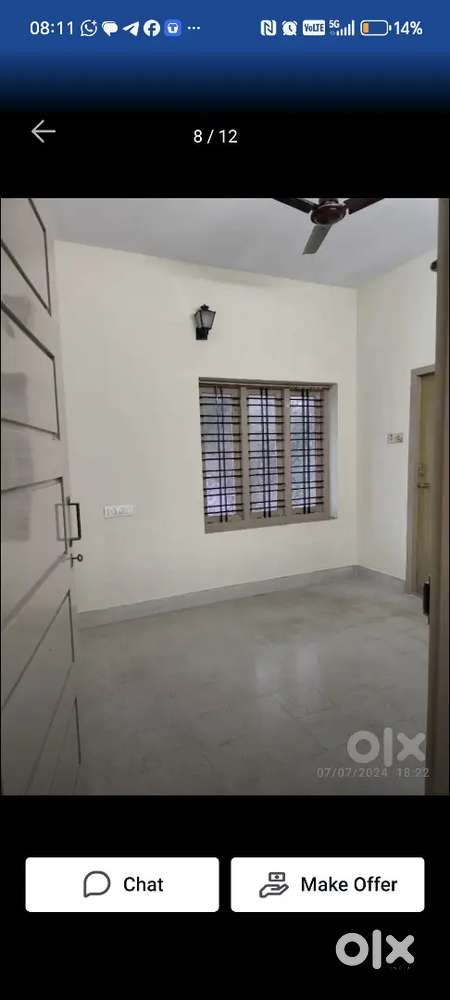2BHK in Vazhuthacaud