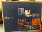 Rarely used SONY HOME THEATRE WITH DVD N SPEAKERS