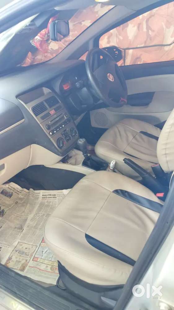 Fiat Linea 2013 Petrol Well Maintained, Only Side Dent Hai