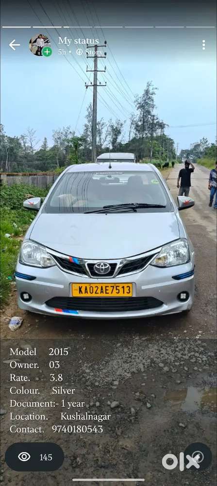 Toyota Etios Diesel 2016