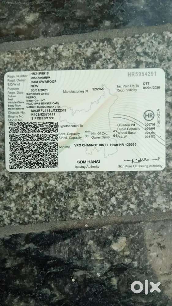 Maruti Suzuki S-presso 1.0 Vxi 2021