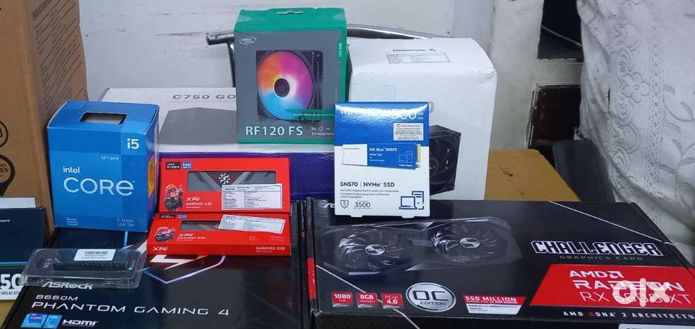 Gaming/ Editing PC: i5-12400F, RX6600XT 8GB, New Unused Condition