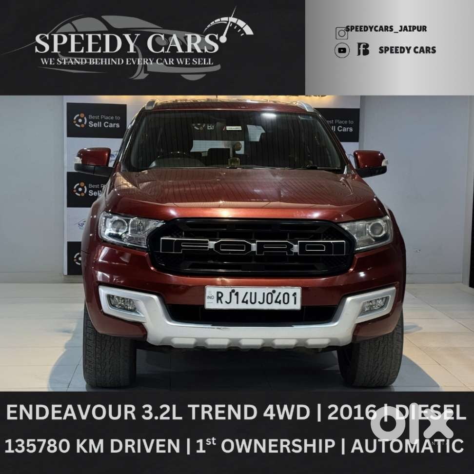 Ford Endeavour 3.2 Trend At 4x4, 2016, Diesel