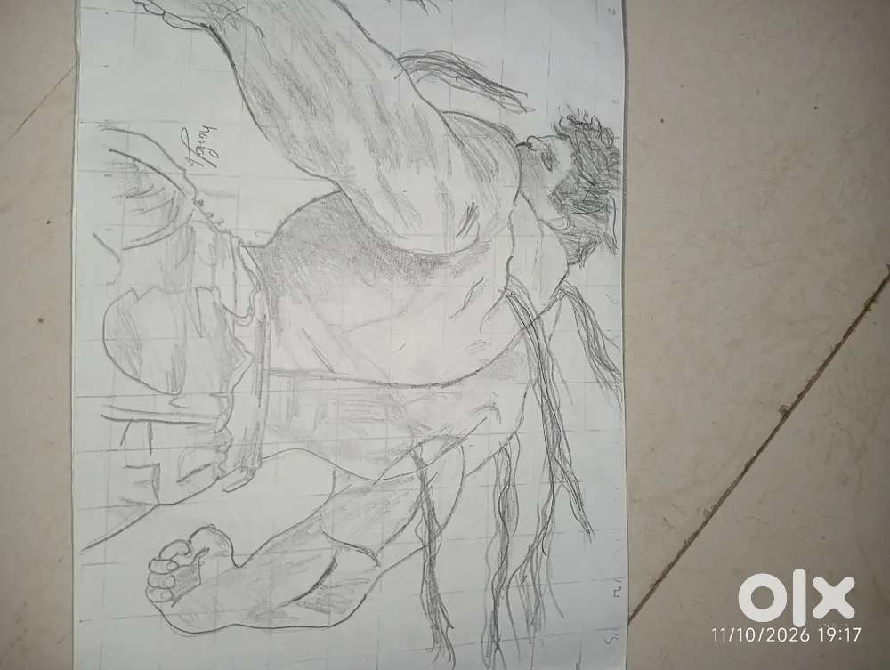 Hulk drawing art