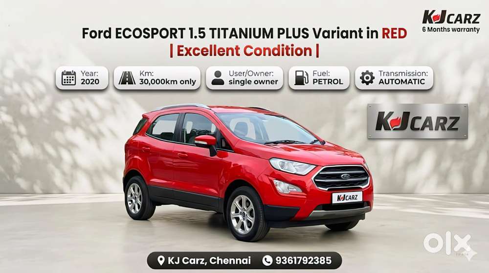 Ford Ecosport [2017-2021] 1.5 Titanium Tdci, 2020, Petrol