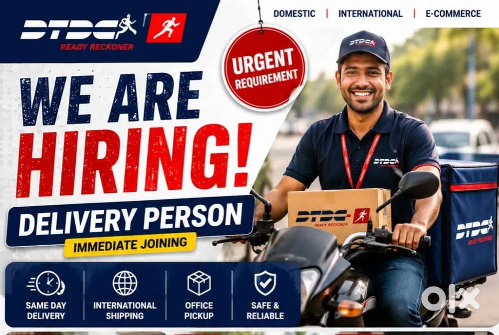Delivery Associate Required Urgent