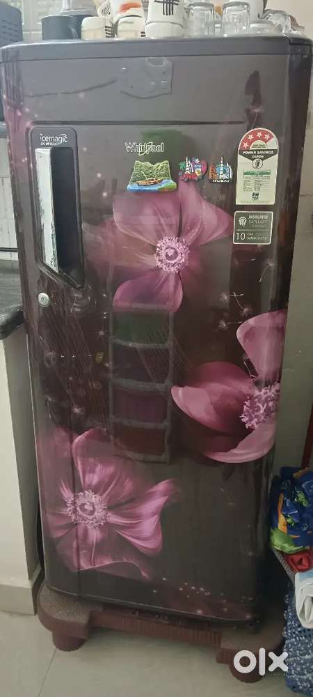 Whirlpool single door fridge
