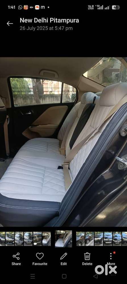 Honda City V Mt Exclusive, 2015, Petrol