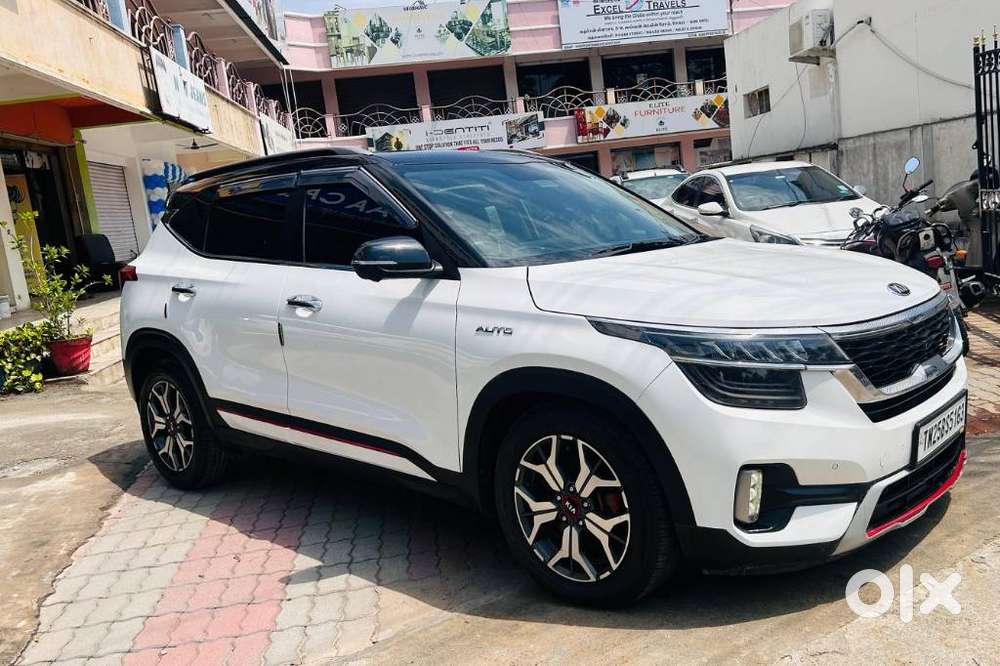 Kia Seltos 1.5 GTX+ Diesel AT Dual tone, 2021, Diesel