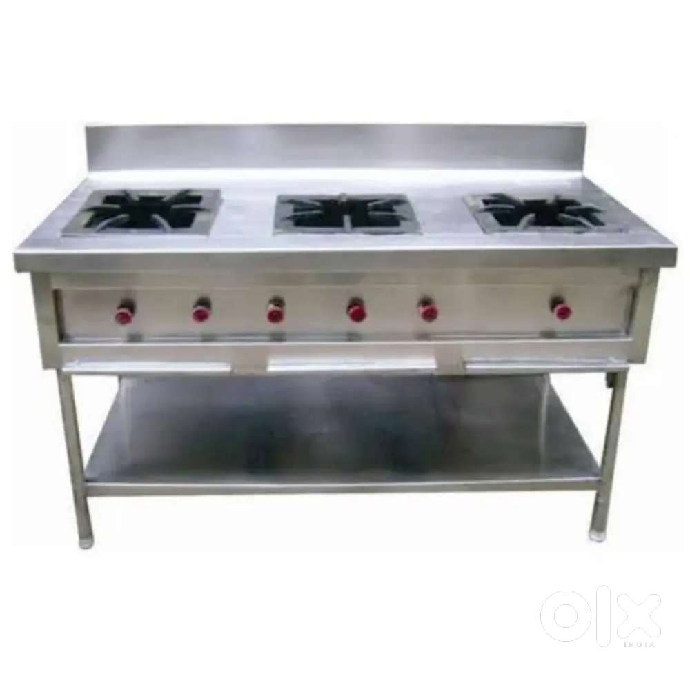Restaurant 3,2 Burner set and chat snacks counter