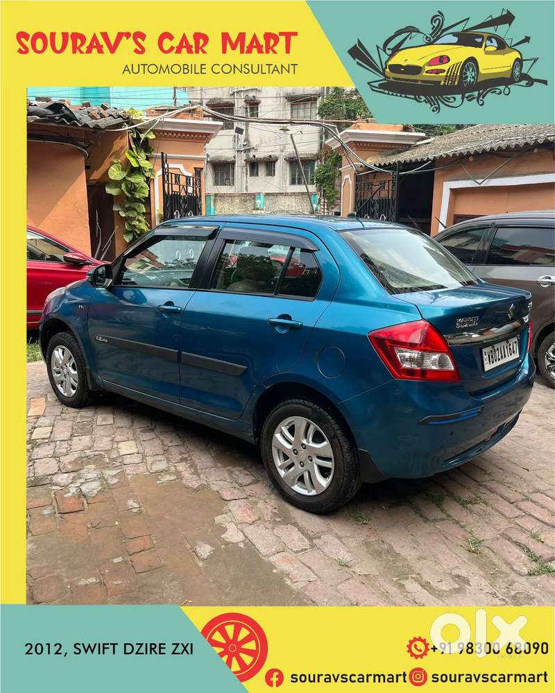 Maruti Suzuki Swift Dzire 1.2 Zxi Bsiv, 2012, Petrol
