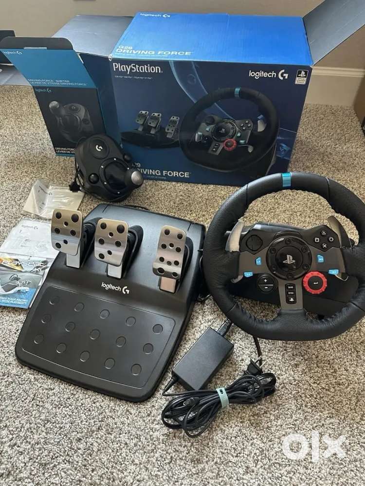 Logitech G92 Driving Force Racing Wheel, Pedal and G29 Shifter