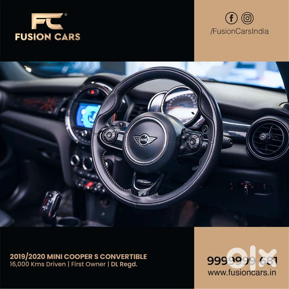 Mini Cooper Convertible S, 2019, Petrol
