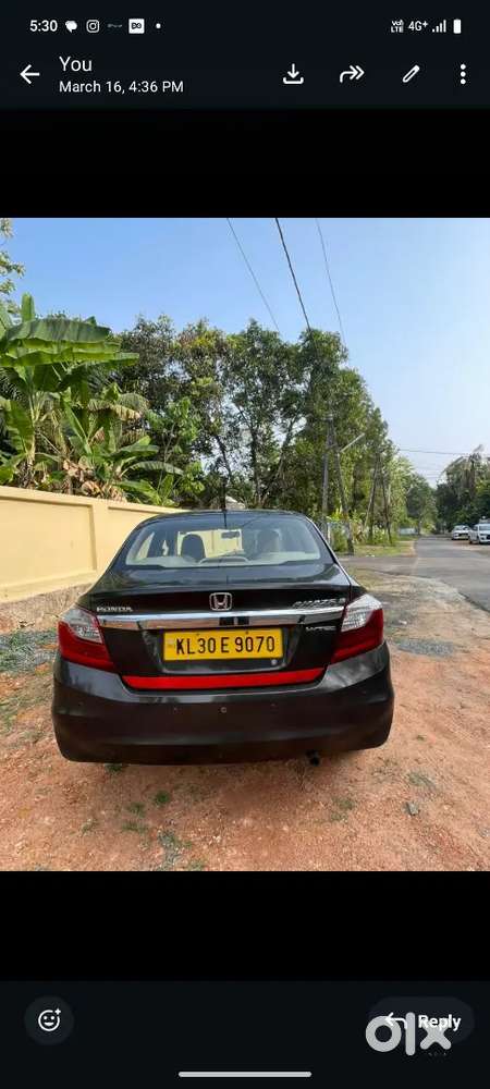 Honda Amaze 2016 Cng & Hybrids 130500 Km Driven