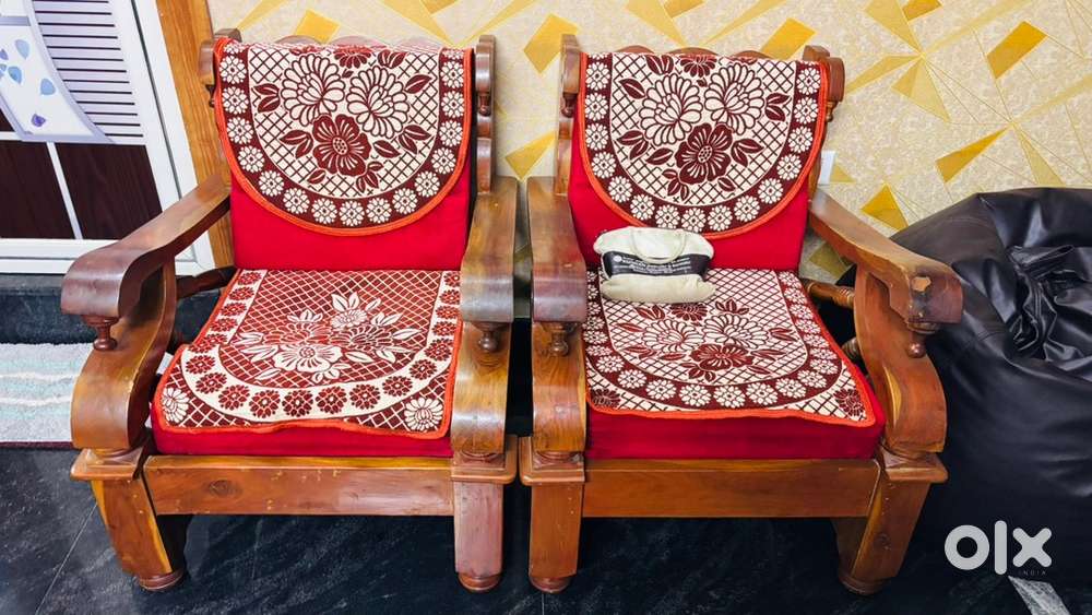 Wooden sofa