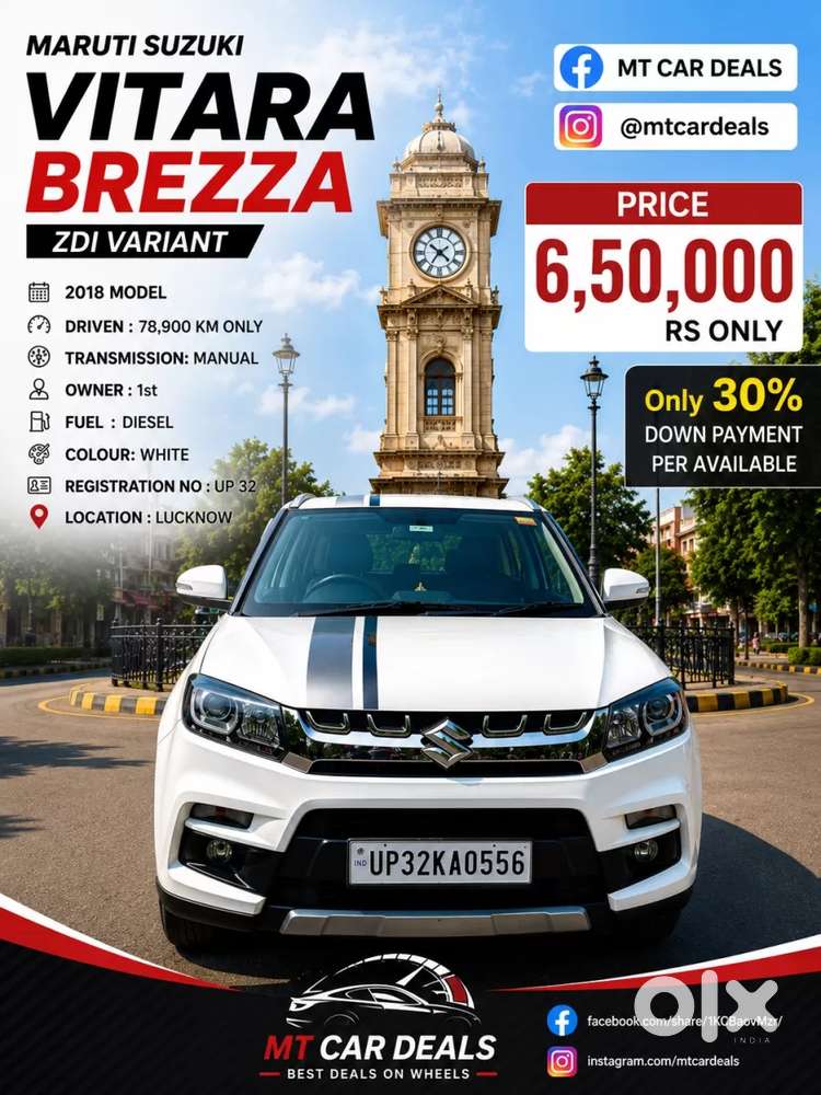 Maruti Suzuki Vitara Brezza Zdi, 2018, Diesel