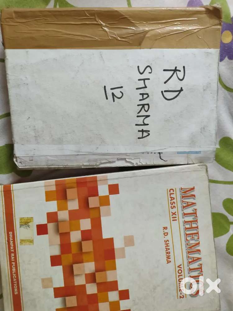 RD Sharma Class 12 Maths Volume 1 and Volume 2