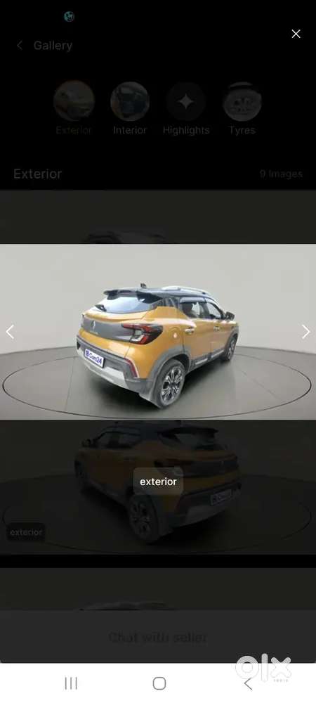 Super Condition Dual Tone 2022 Model Renault Kiger For Sale