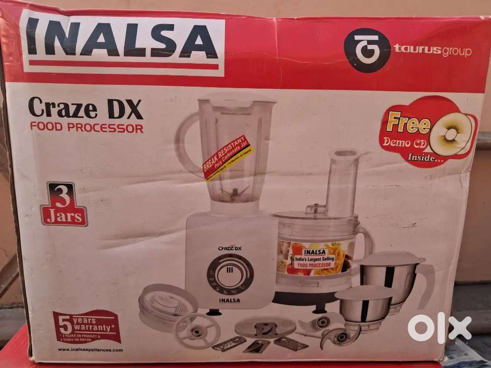 Inalsa Food Processor and La Opala Dinner Set
