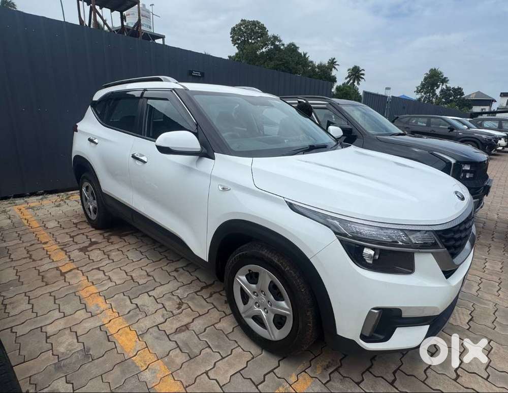 Kia Seltos Hte 1.5l Diesel 2020 White (with Lcd Infotainment System)