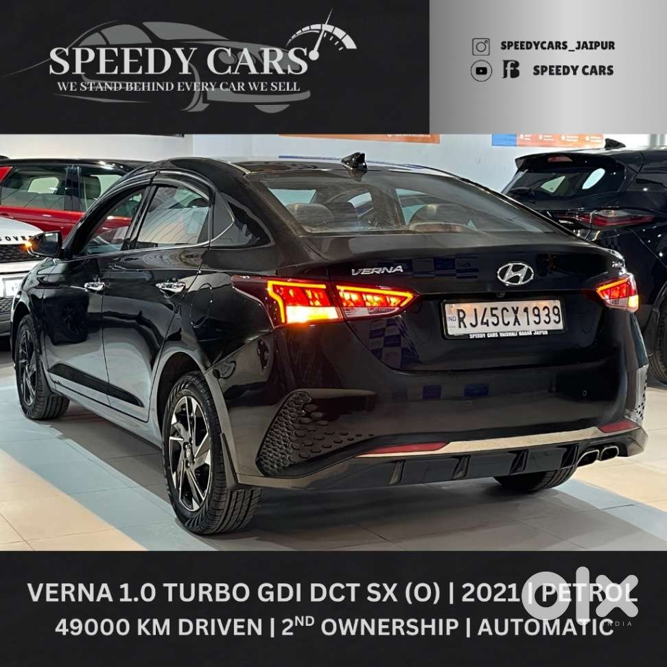 Hyundai Verna 1.0 Sx (o) Turbo Gdi Dct, 2021, Petrol