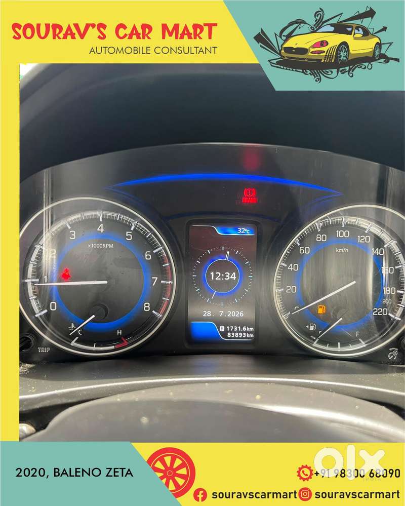 Maruti Suzuki Baleno Zeta, 2019, Petrol
