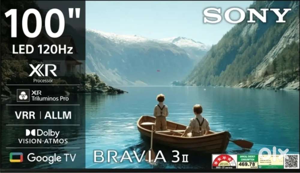 SONY BRAVIA 3II 100 inch 4 Star 4K Ultra HD LED Smart Google
