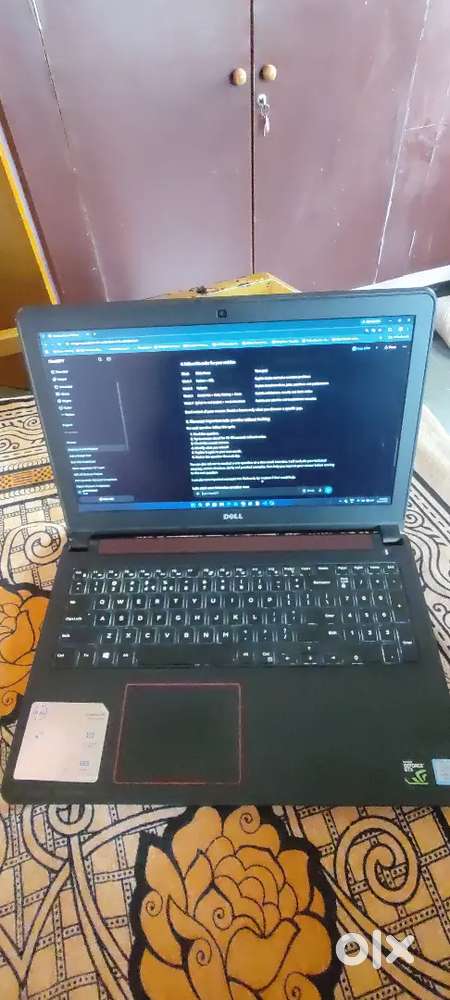 The brand new condition dell laptop.