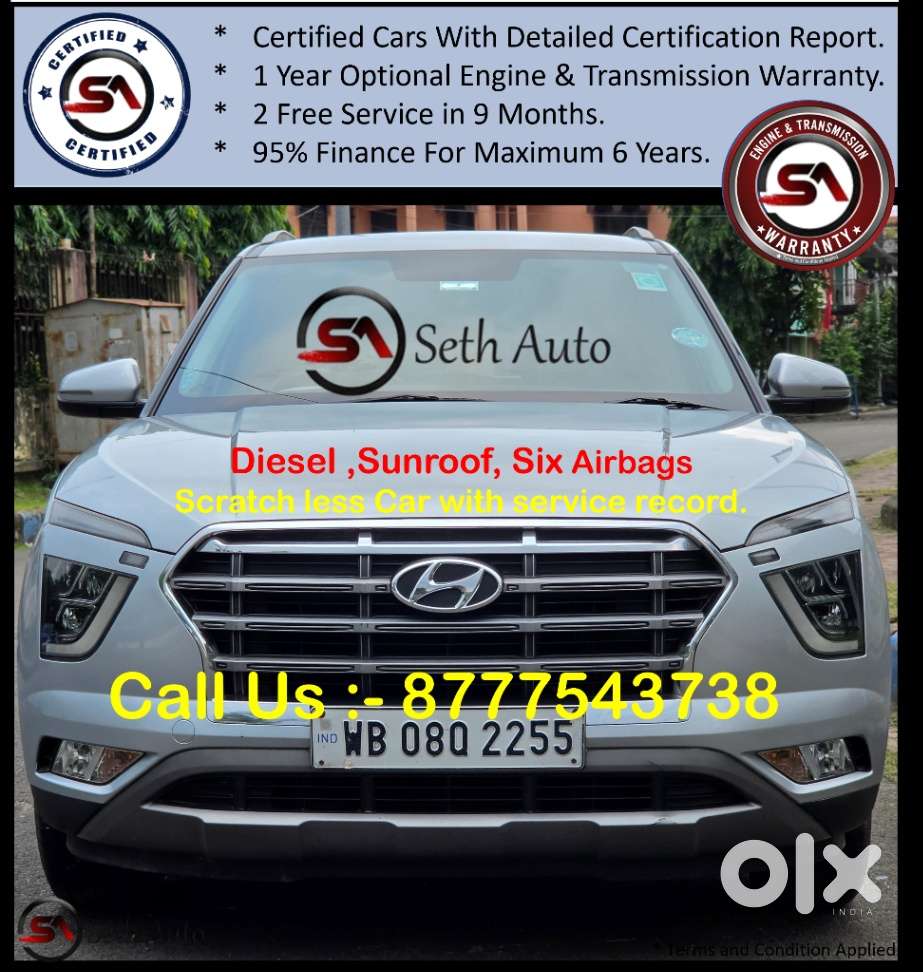 Hyundai Creta Sx 1.5 Diesel, 2023, Diesel