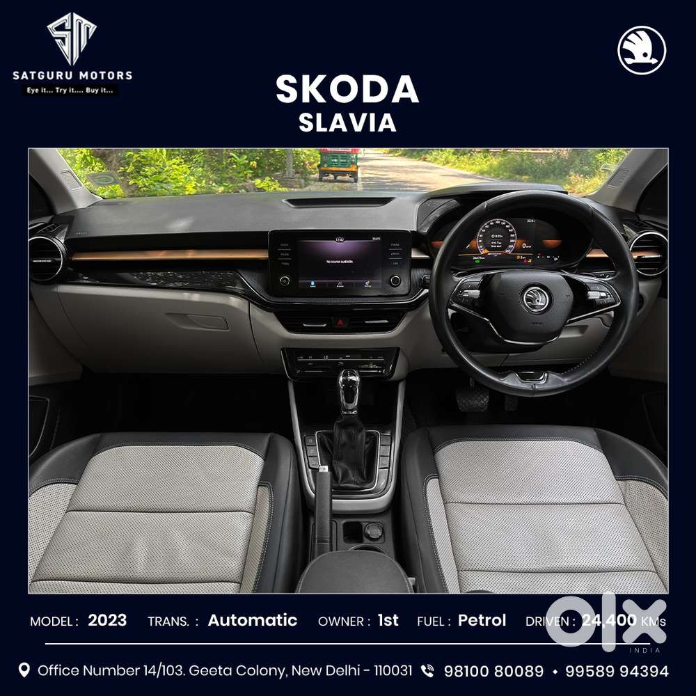 Skoda Slavia 1.0 Tsi Style At, 2023, Petrol
