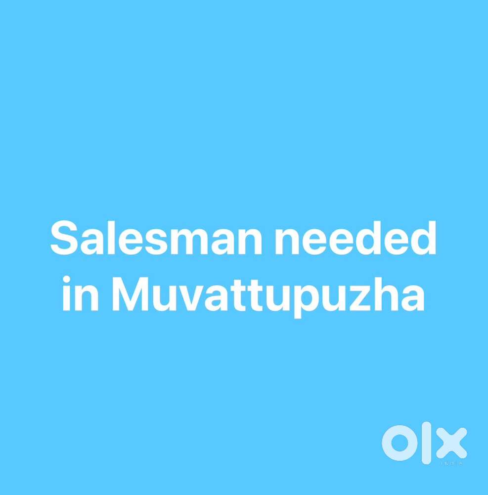 Salesman &mdash;MUVATTUPUZHA