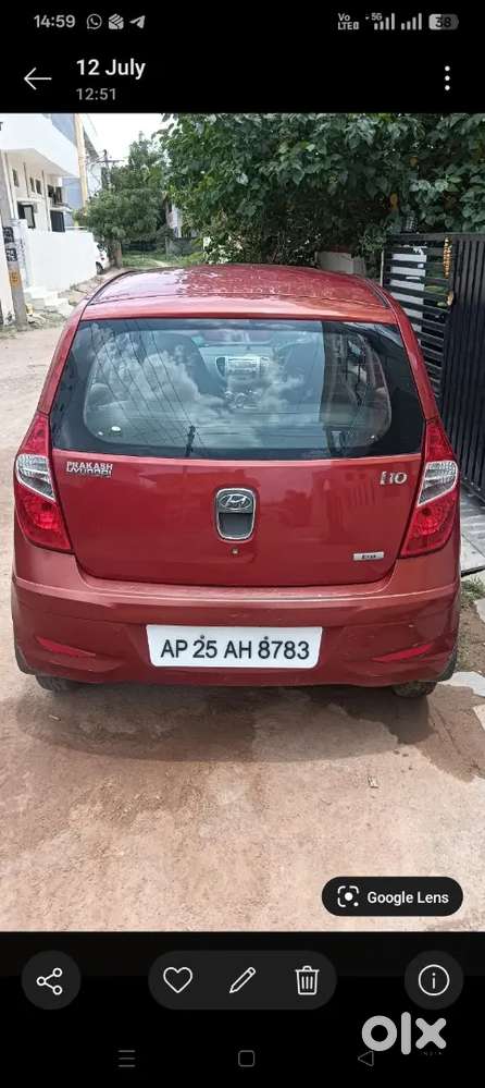 2012 Hyundai I10 Lpg 1st Owner