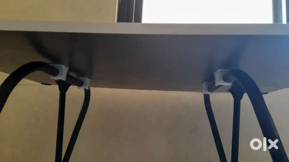 Study table, chair, and small study table