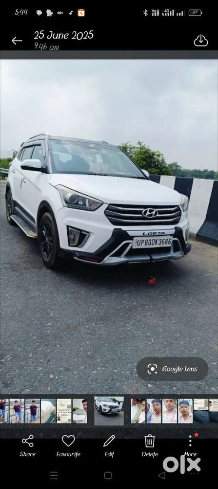Hyundai Creta Facelift 2015 Diesel 85000 Km Driven