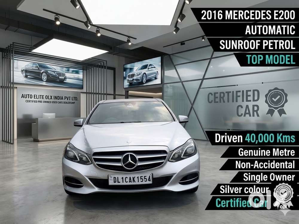 Mercedes-benz E-class E 200, 2016, Petrol