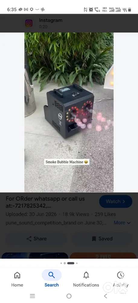 Bubble machine
