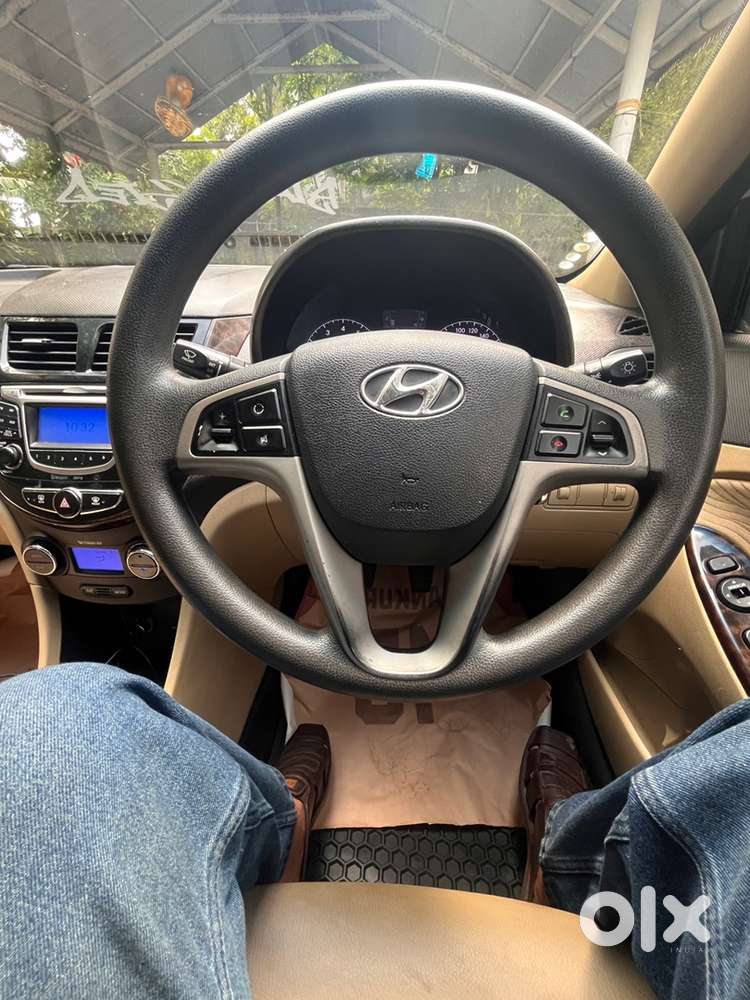 Hyundai Fluidic Verna Petrol Well Maintained Family Used Car