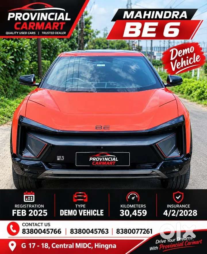 Mahindra Be 6 Be, 2025, Electric