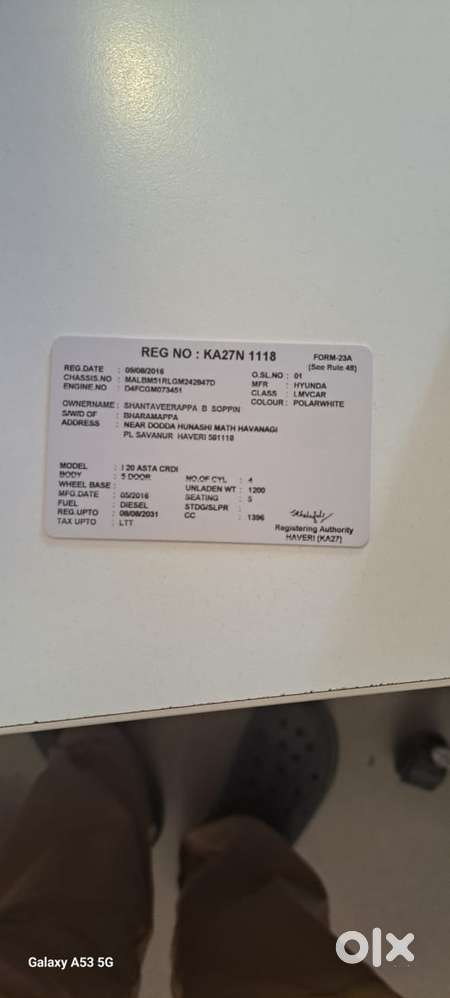 Hyundai I20 Asta Option Diesel, 2016, Diesel