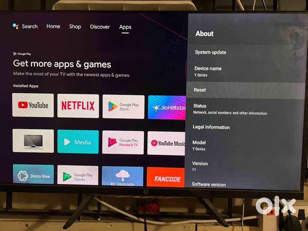 OnePlus Y Series Android TV