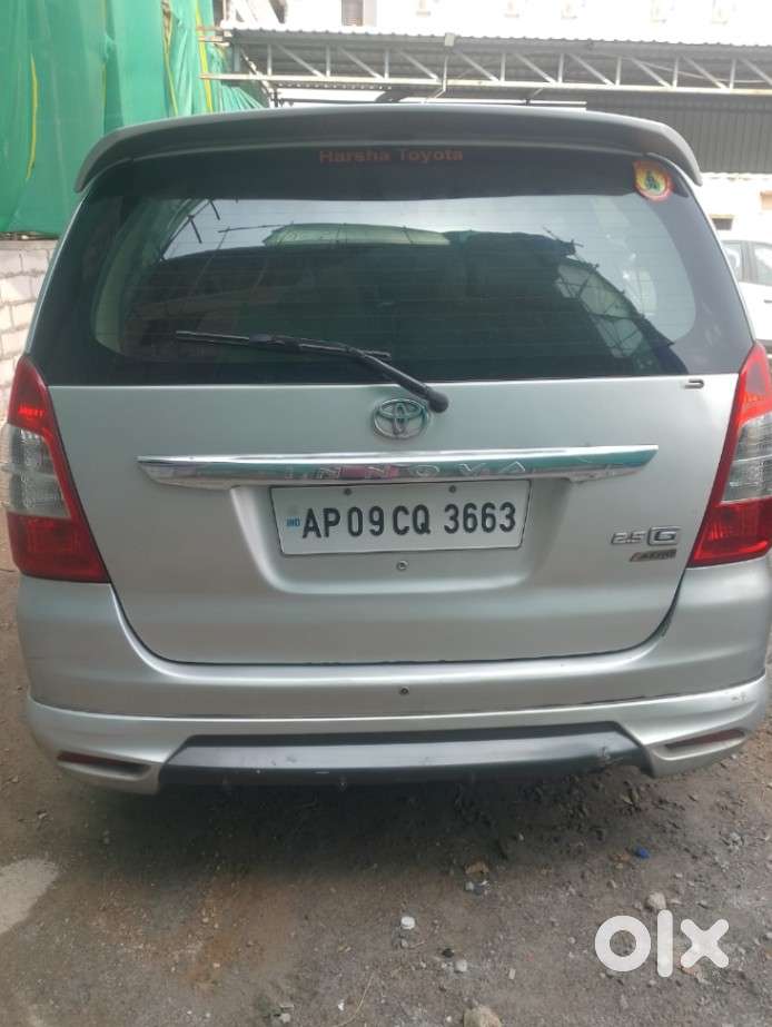 Toyota Innova 2.5 G (diesel) 8 Seater Bs Iv, 2012
