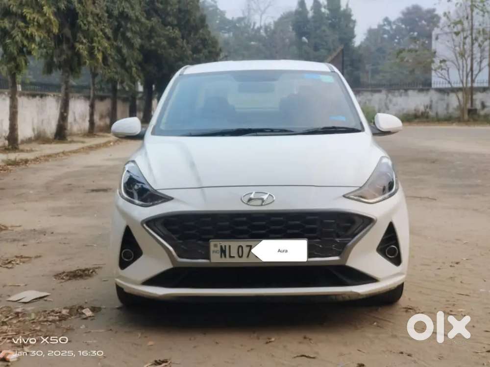 Hyundai Aura 2020 Petrol Good Condition