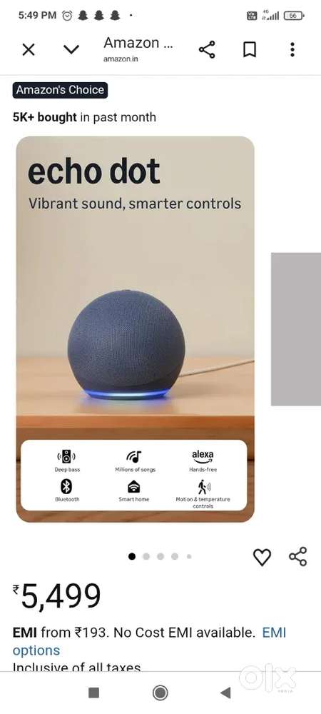 Alexa 5th generation without charger